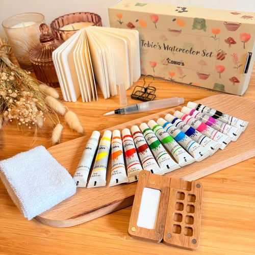 Kit de Acuarelas Tobio's™ - Libertad creativa en cualquier lugar