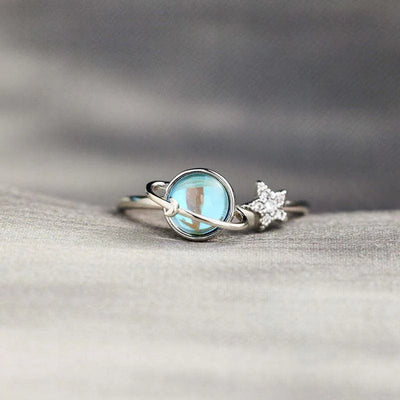 ✨Anillo Estrella & Luna para mi Hija — El Regalo que Siempre la Acompañará 🌙