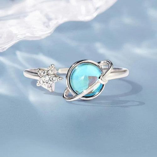 ✨Anillo Estrella & Luna para mi Hija — El Regalo que Siempre la Acompañará 🌙