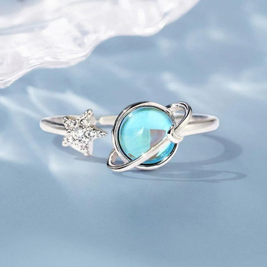 ✨Anillo Estrella & Luna para mi Hija — El Regalo que Siempre la Acompañará 🌙