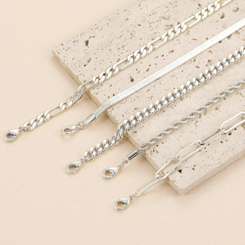 Set de 5 Pulseras Enchapadas en Oro 18K - Hipoalergénicas e Impermeables
