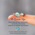 ✨Anillo Estrella & Luna para mi Hija — El Regalo que Siempre la Acompañará 🌙