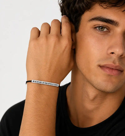 Pulseras "No dejes que los días difíciles ganen" ✨