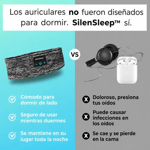 SilenSleep™: Disfruta un sueño profundo sin interrupciones!