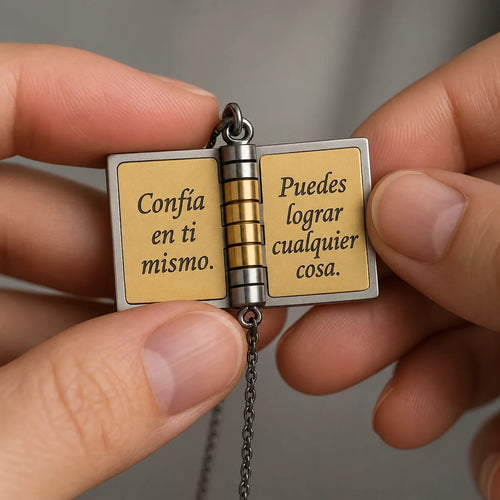 Collar de Libro para hijos "Mi Campeón" 👦🏼 El regalo perfecto ♥️