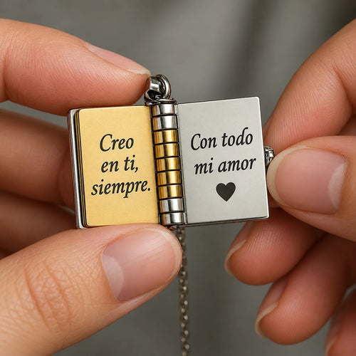 Collar de Libro para hijos "Mi Campeón" 👦🏼 El regalo perfecto ♥️